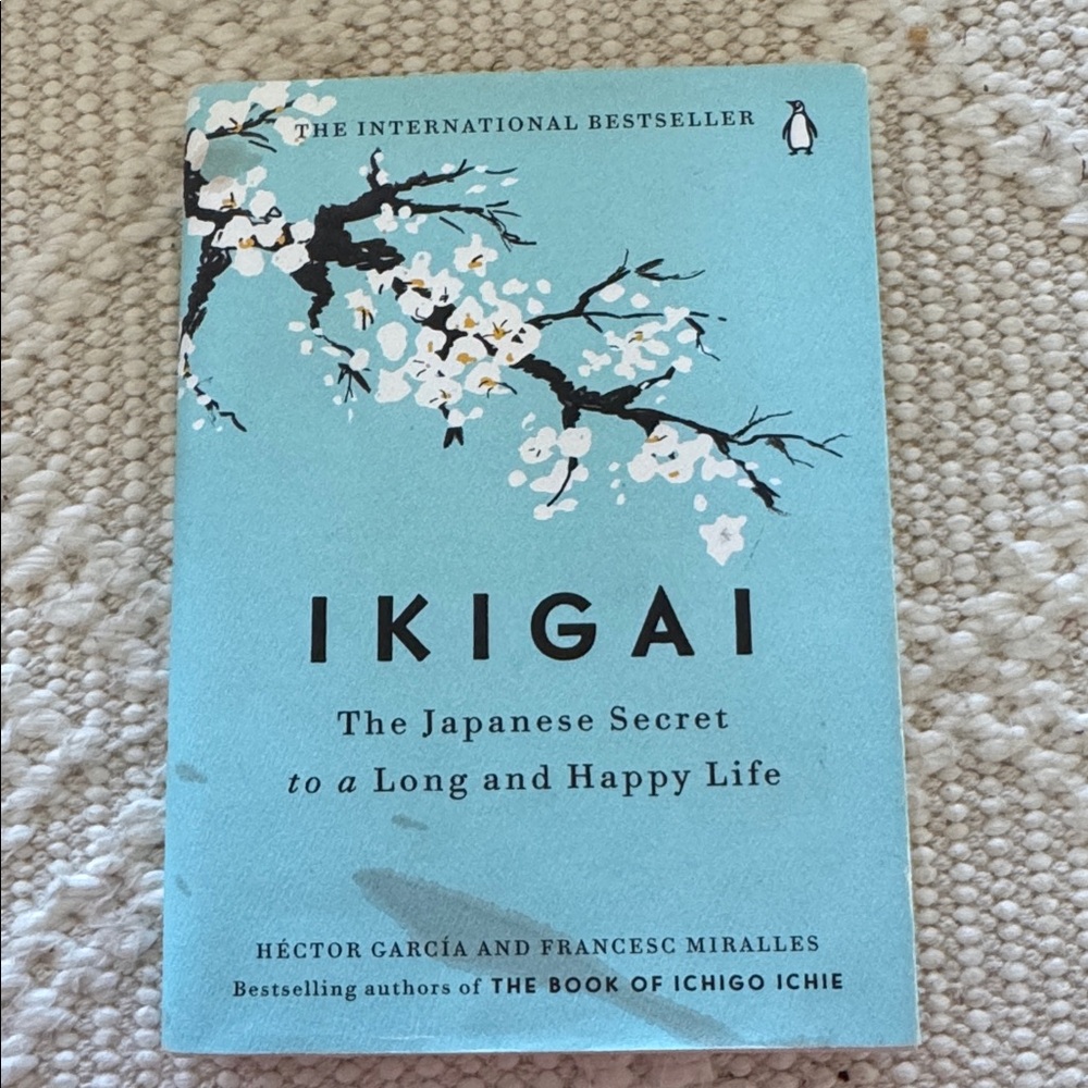 Ikigai Book - Blue Cover